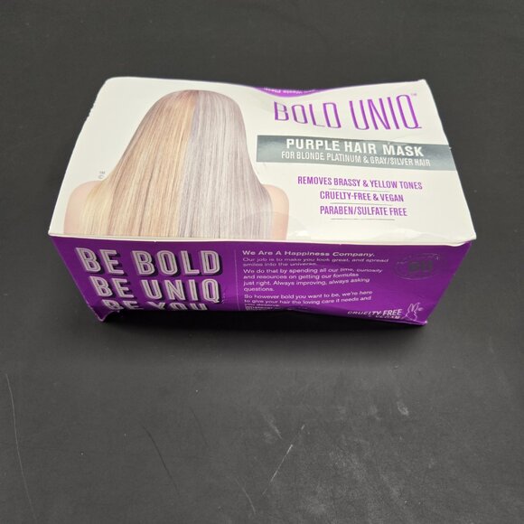 Bold Uniq Purple Hair Mask 200ml - Picture 3 of 5